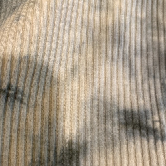 Skylar + Madison Tie Dye Ribbed Sleeveless Tee rouched sides  adjustable ties M - Picture 6 of 6